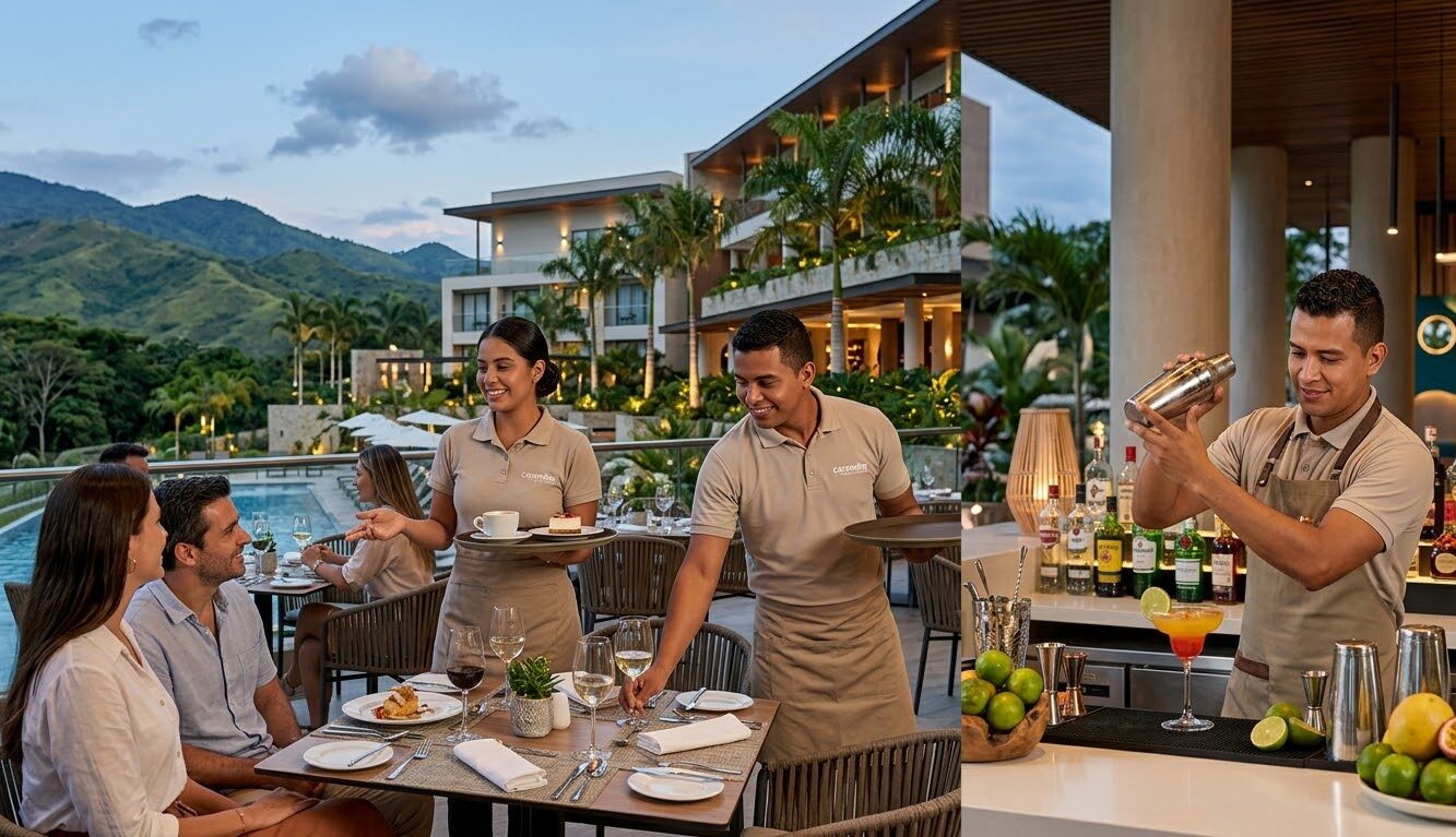 Meseros y Bartenders en Colombia