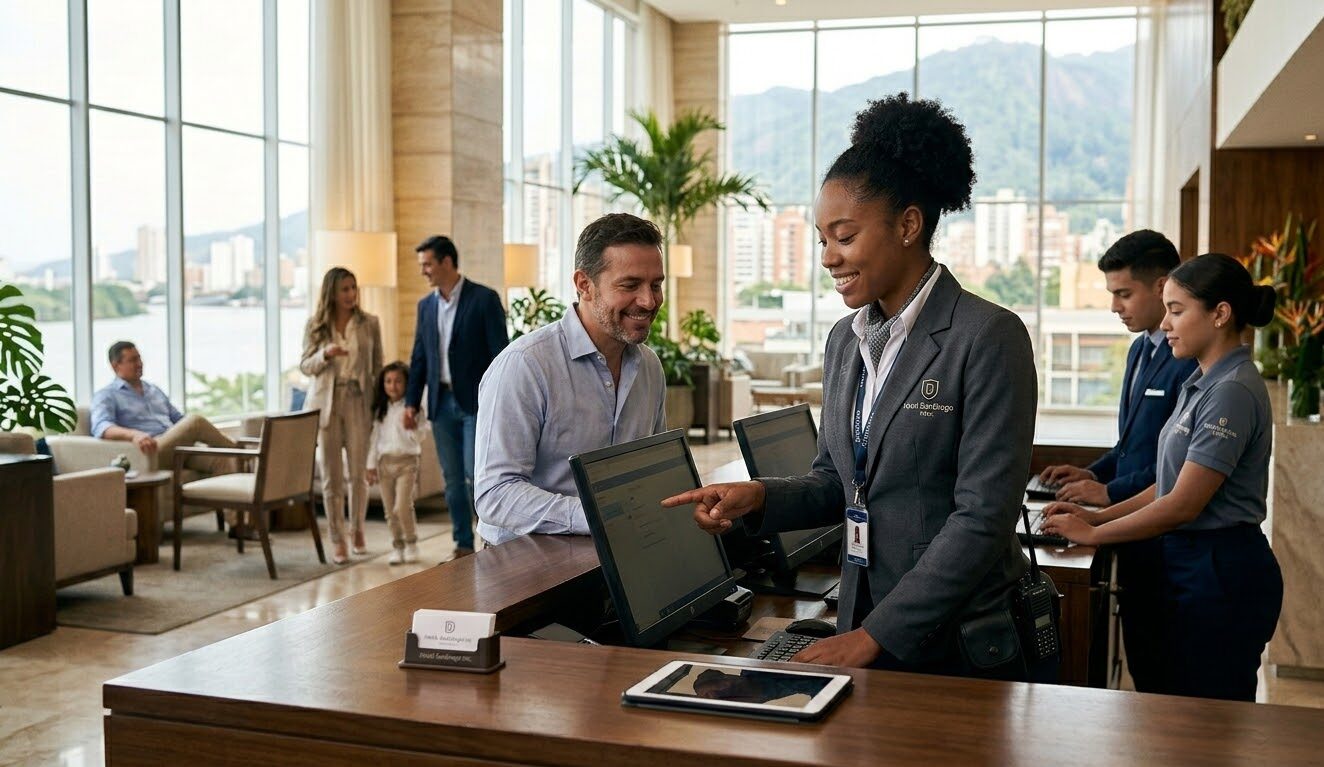Supervisor de Recepción de Hotel